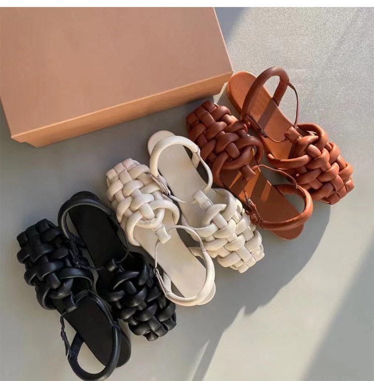 Women's sandals casual 2024 new summer versatile fashion Roman comfortable flat bottomed vacation beach shoes zhanyishengli