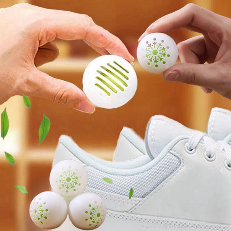 2025 new Sneaker 12/1pcs Perfume Balls For Gym Bag Locker And Cars Deodorizer Neutralizing Odor Shoe Freshener Ball 604a