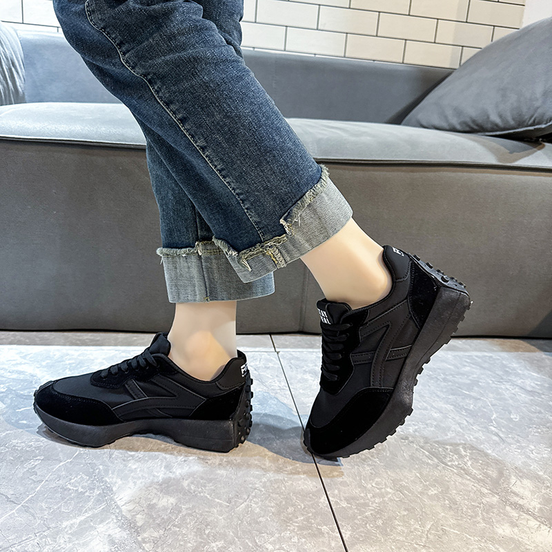 Woman Designer Shoes Luxury Platform Shoes 2024 New Leisure Anti-slip Black Running Fashion Womens Sneakers 41 zapatos de mujer