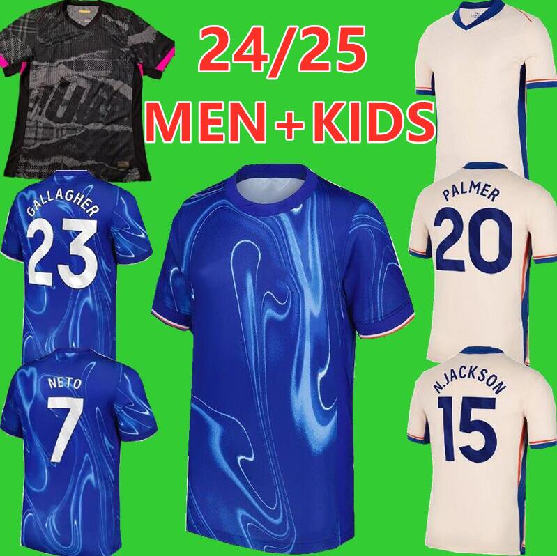 24 25 BARKLEY Soccer Jerseys JOAO FELIX PULISIC ZIYECH 2024 2025 STERLING JORGINHO T. SILVA MOUNT KANTE CHILWELL ZIYECH HAVERTZ Mash UP Black Football Shirt Uniform