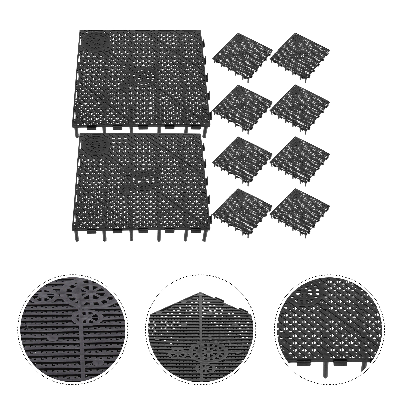 10 Pcs Aquarium Gravel Grate Fish Tank Plate Cordless Heater Filter Accessories Baby