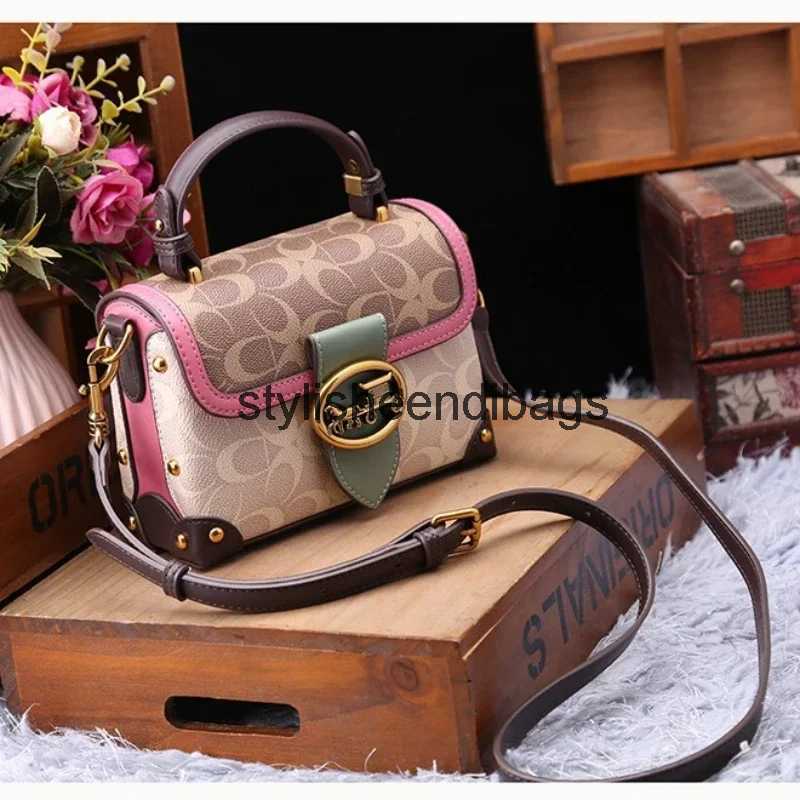 Cross Body 2024 New Designer High Quality Womens Fashion Handbag European and American Style Single Shoulder Crossover Bag Mochilas stylisheendibags H240904