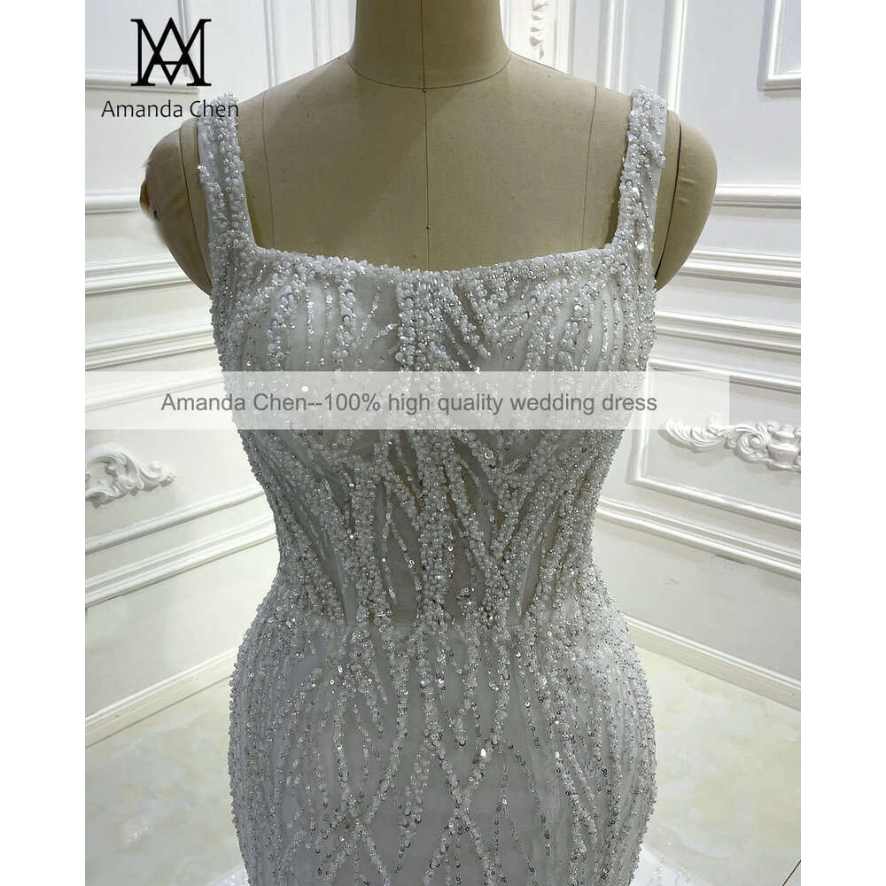 AM1203 Removale Skirt Lace Appliqued Wedding Dress