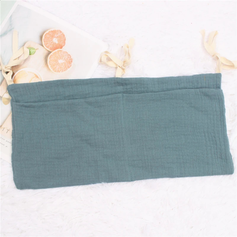 Bedside Storage Bag Baby Crib Organizer Hanging For Dormitory Bed Bunk Hospital Rails Book Toy Diaper Pockets Holder 240903