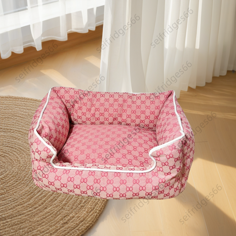 Dog kennel for Schnauzer French bulldog in winter, large and small dog kennel, removable and washable, warm and fashionable pet kennel mat, dog blanke
