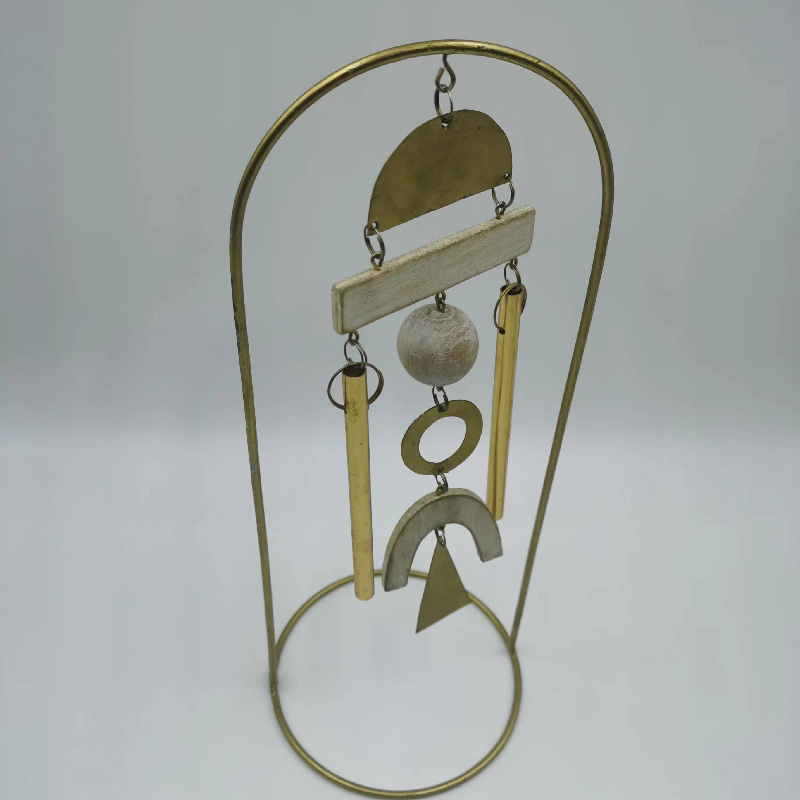 Elegant Gold-Plated Wind Chimes for Home Decoration