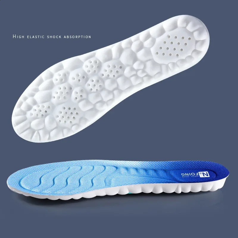 Unisex Soft Memory foam Orthopedics Insoles Deodorizing Insole for Shoes Sports Absorbs Sweat Soft Anti physical Shoe Accessories 240903