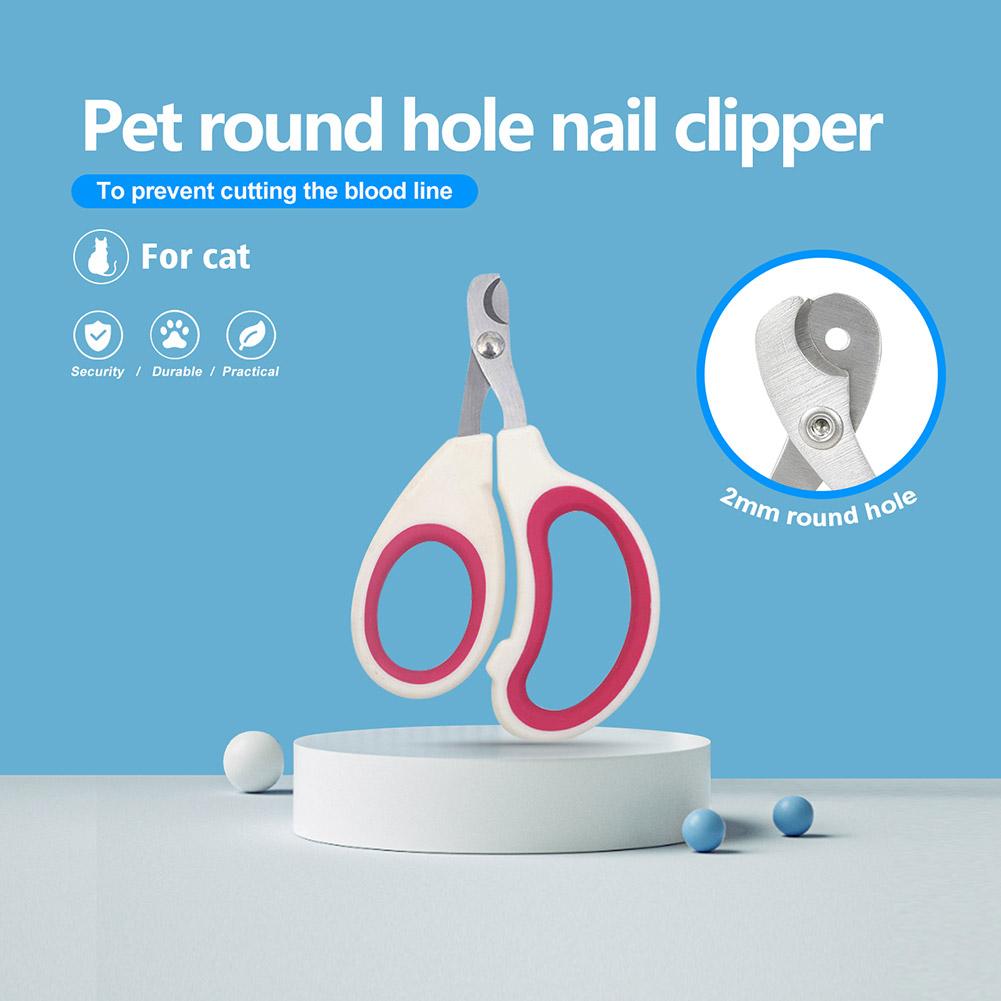 Professional Cat Nail Clippers for Small Cat Dog Stainless Steel Puppy Claws Cutter Pet Nail Grooming Clippers Trimmer
