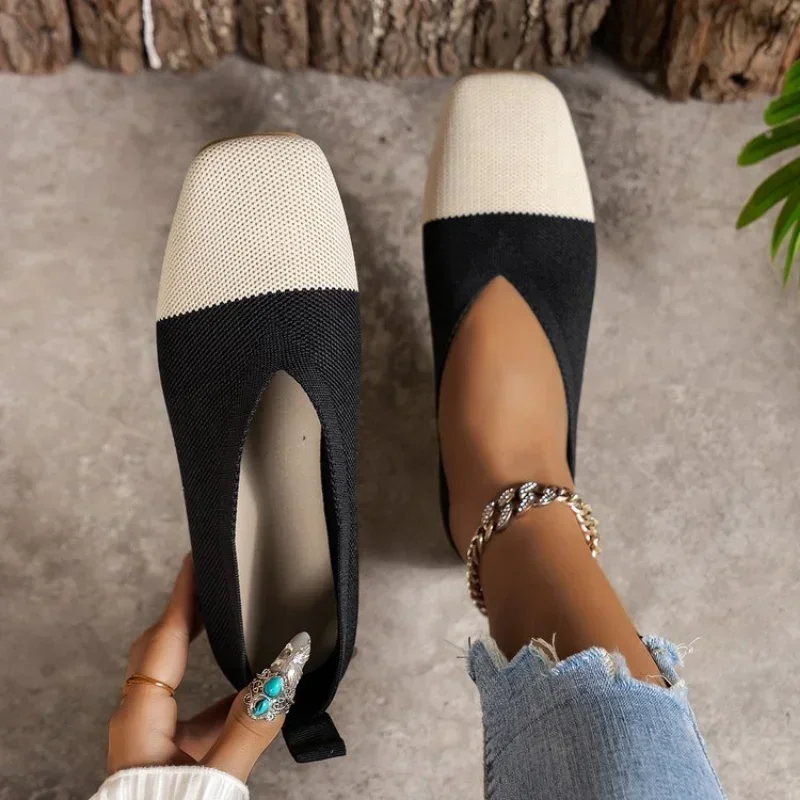 High Women's Heels Designer Shoes French Autumn New Slip on Casual Office Work Loafer Pumps atillas Mujer 2024 1ea9 5ae1 d990