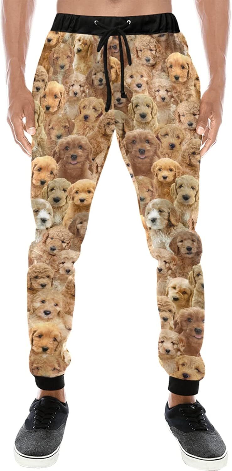 Sweatpants Mens 3D Printed Patterned Pant For Women Men Yoga Pants Pajamas Pj Bottoms Gift Dogs Lover Pet Mom Dad Owner Sweat Trousers Y2K baggy