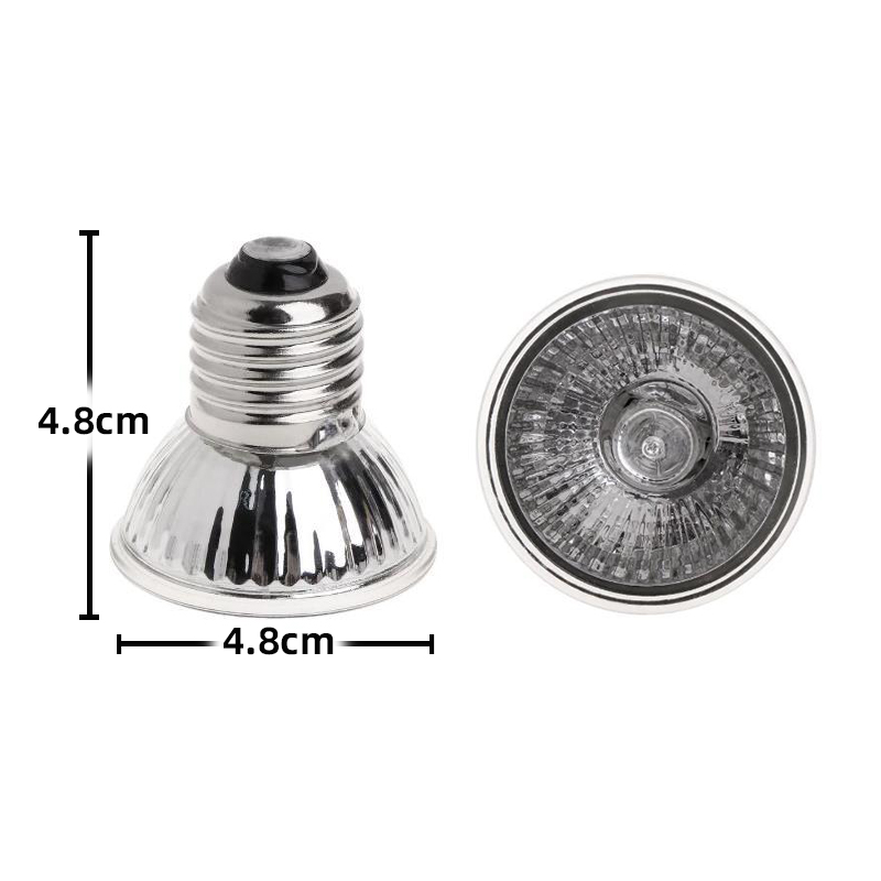 E27 110-220V 25/50/75W Reptile UVA Heat Lamp Pet Heat Lamp Tortoise Lizard Reptile Heater Lamp Emitter Suitable for Pet Bird