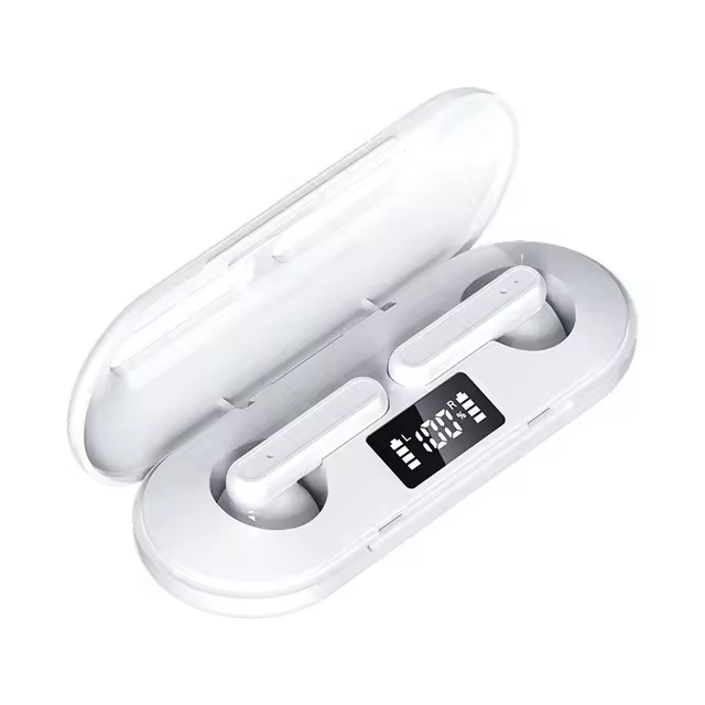 Wireless Bluetooth Headset with Charge Box for Phone Noise Cancelling Mic Earbuds Wireless Headphones Bluetooth Earphones