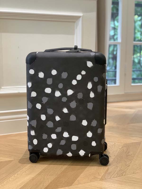 suitcase designer travel luggage valigia koffer Universal roller travel suitcase Leather corner compact pulley dual handle genuine leather luggage carryall