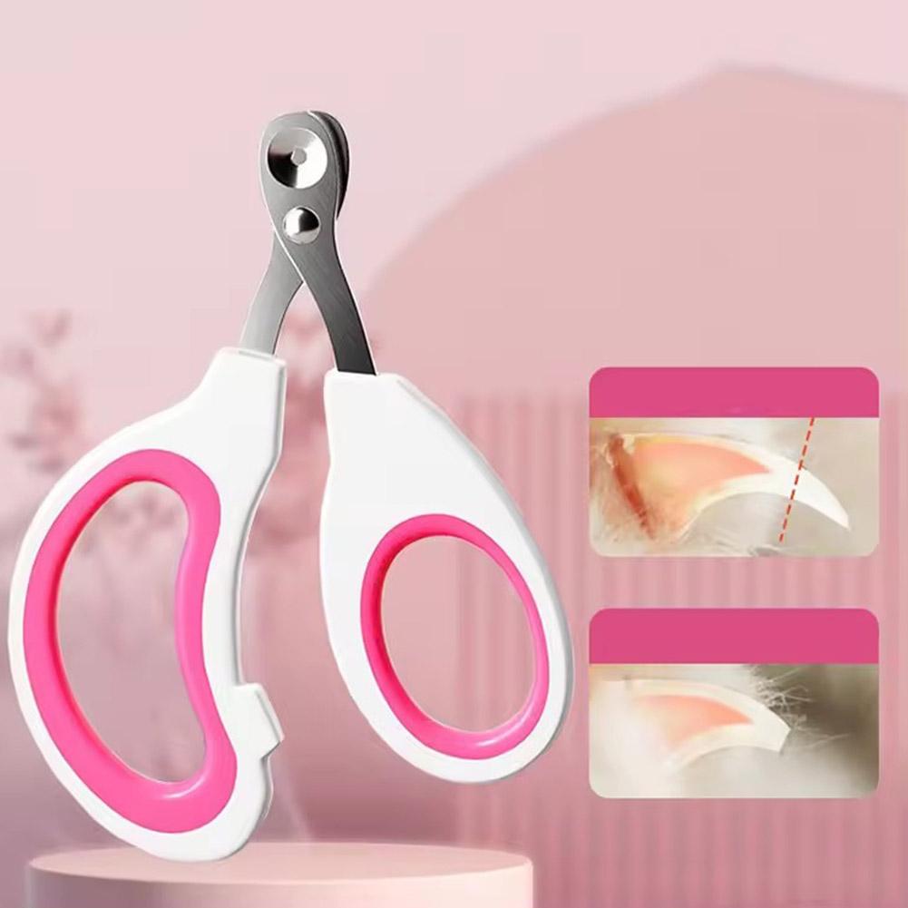 Professional Cat Nail Clippers for Small Cat Dog Stainless Steel Puppy Claws Cutter Pet Nail Grooming Clippers Trimmer