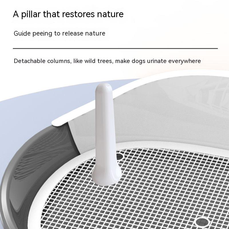 Large size Dog Toilet Potty Puppy Litter Tray Pee Training Bedpan Toilet Easy to Clean Pet Toilet Pet Product
