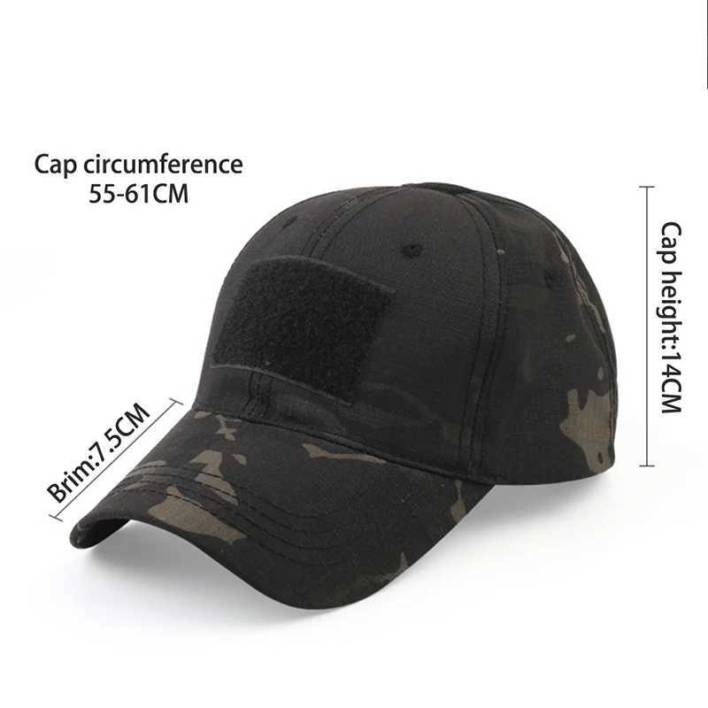 Adjustable mens and womens camouflage military baseball C tactics army sports dad C W250113