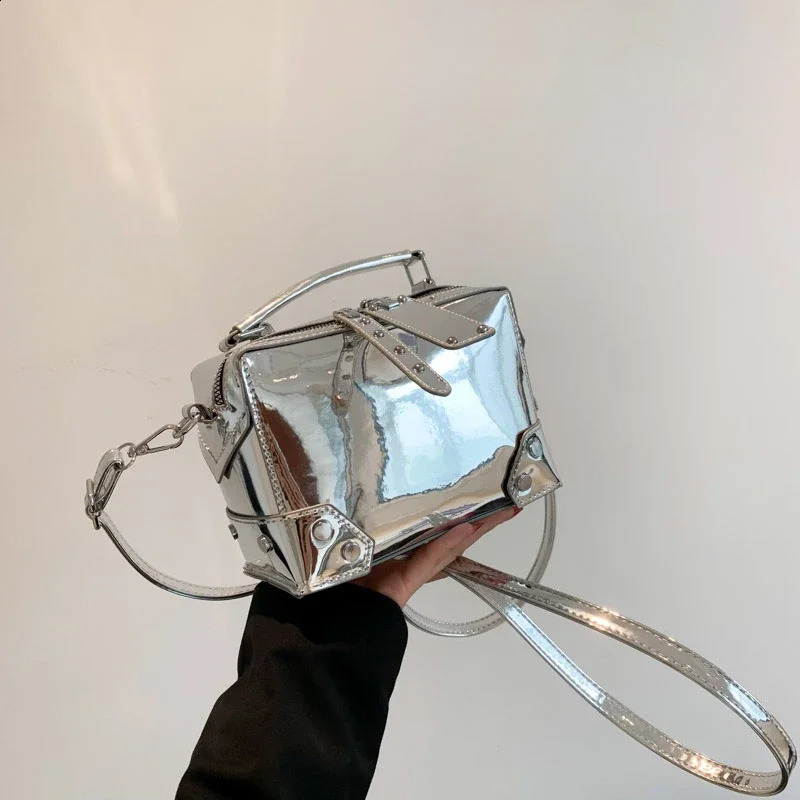 PU Solid Color Womens Shoulder Bag Buckle Zipper Simple Fashionable Crossbody Bag Soft Commuting er Handbag 240902