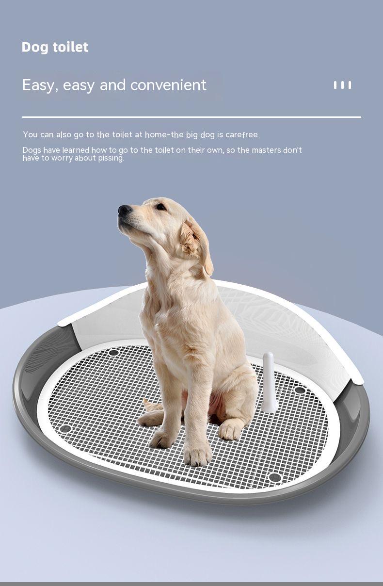 Large size Dog Toilet Potty Puppy Litter Tray Pee Training Bedpan Toilet Easy to Clean Pet Toilet Pet Product