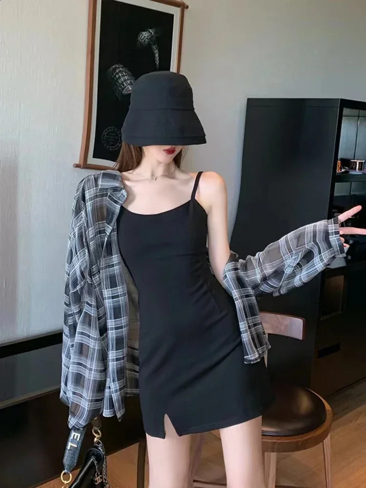 Womens plain weave fashionable daily coat loose vacation elegant simple long sleeved shirt womens summer sun protection 240814