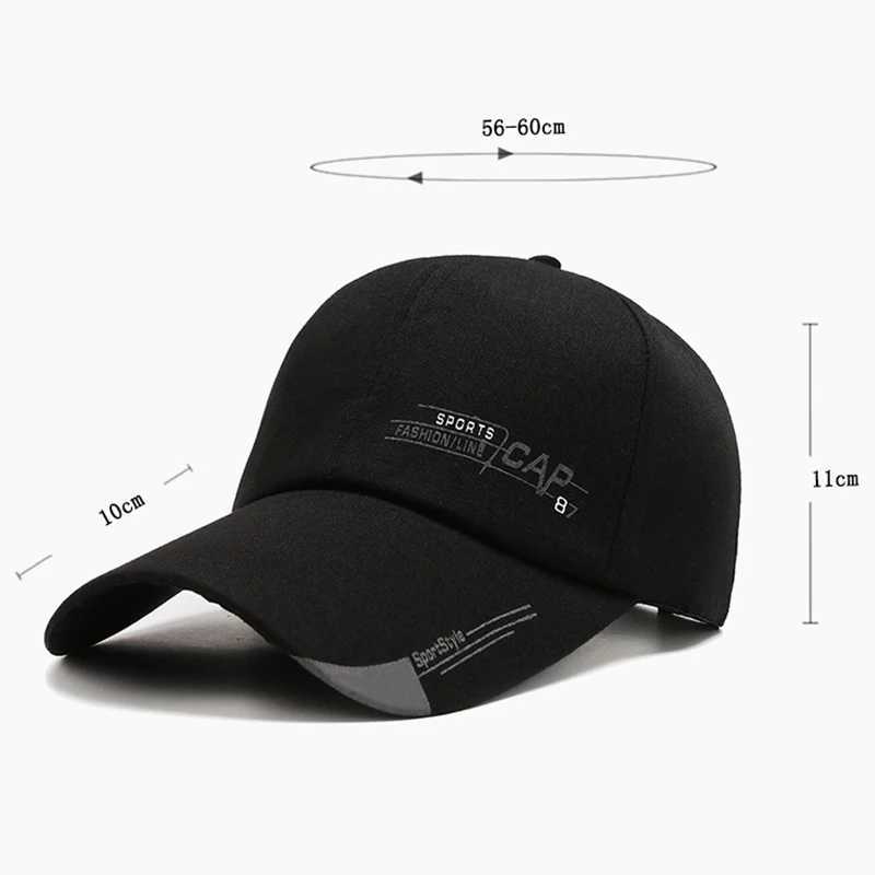 Mens Summer Hat Sports Baseball Cs Outdoor Running Visor C Adjustable Sunscreen Cotton Cs Suitable for Men W250113
