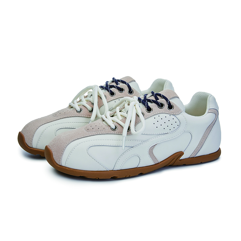 AIYUQI 2024 New Women German Training Shoes Flat Lace-up Sneakers Women Fashion Anti-slip Running Casual Shoes For Women
