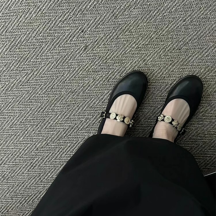 Retro Style Women Mary Jane Fashion Shallow Mix Colors Ladies Outdoor Comfort Soft Sole Flats Shoes