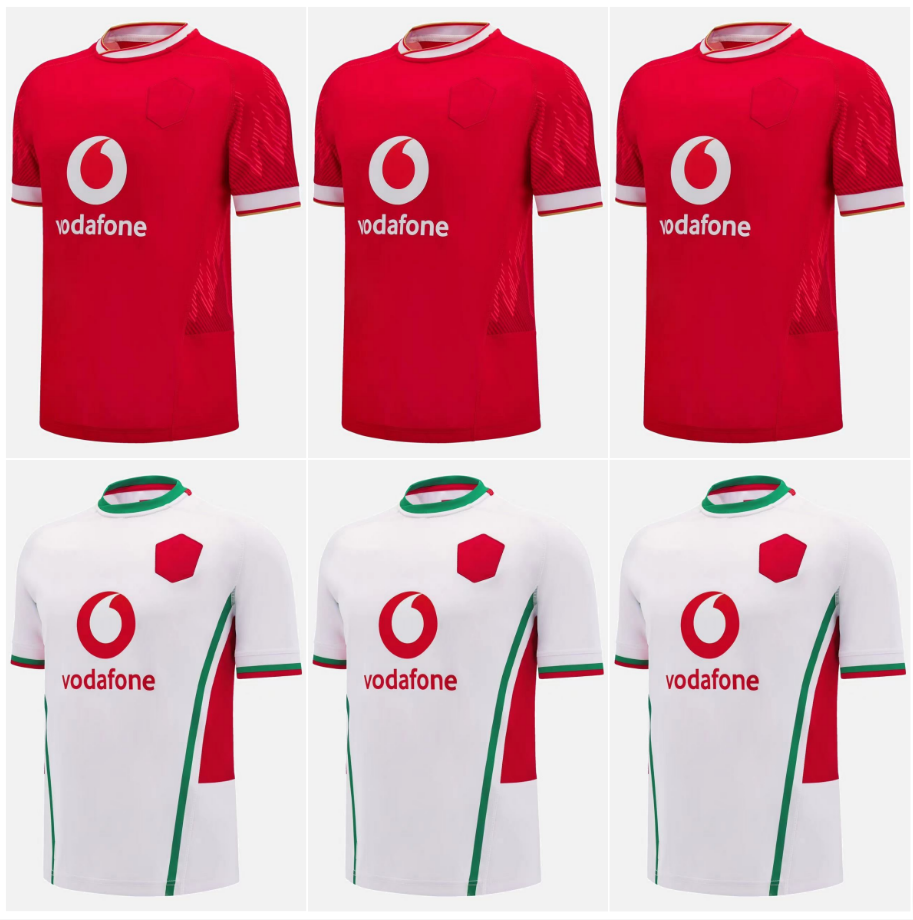 New Wales Jersey National Team Jerseys Cymru Sever Version World Cup Polo T-Shirt 24/25 Top Welsh Rugby Training Jesery Size S-5Xl