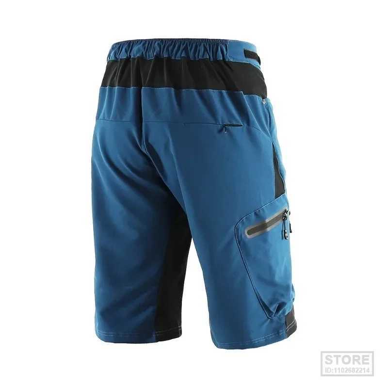 ARLUXEO Mens Outdoor Sports Bike Shorts MTB Downhill Handcart Mountain Bike Shorts Waterproof Loose Suitable 1202W240904
