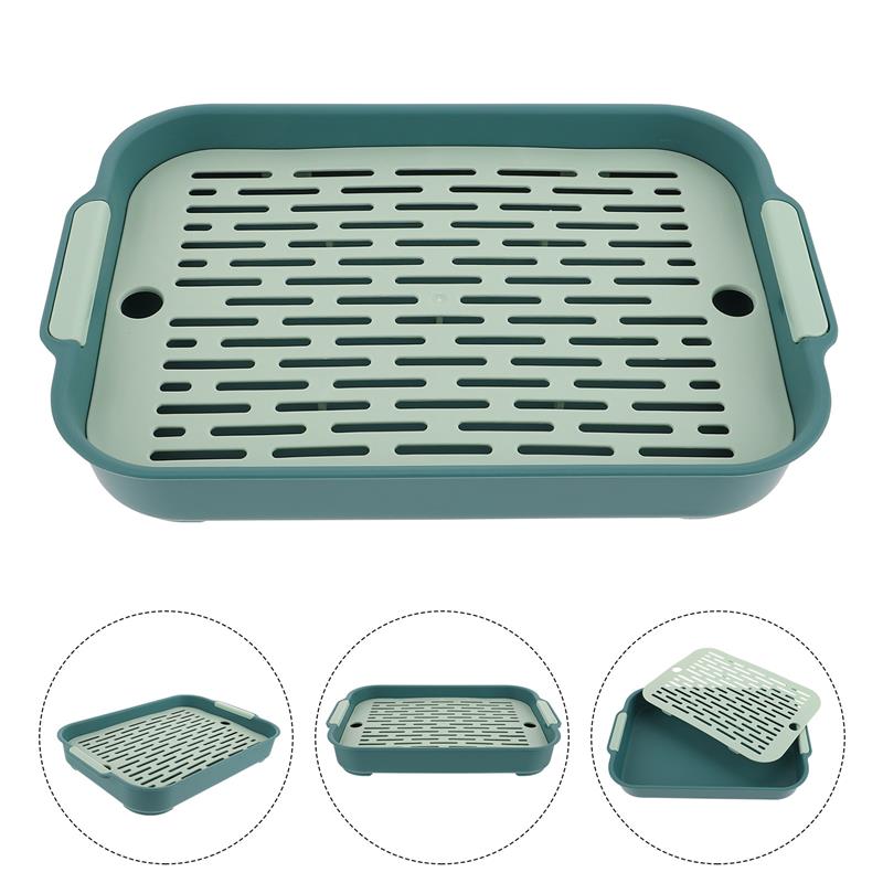 Rabbit Litter Box Small Pet Toilet Tray Bunnies Corner Toilet Box For Ferret Hamster Dragon Cat Guinea Pig Pig Supplies