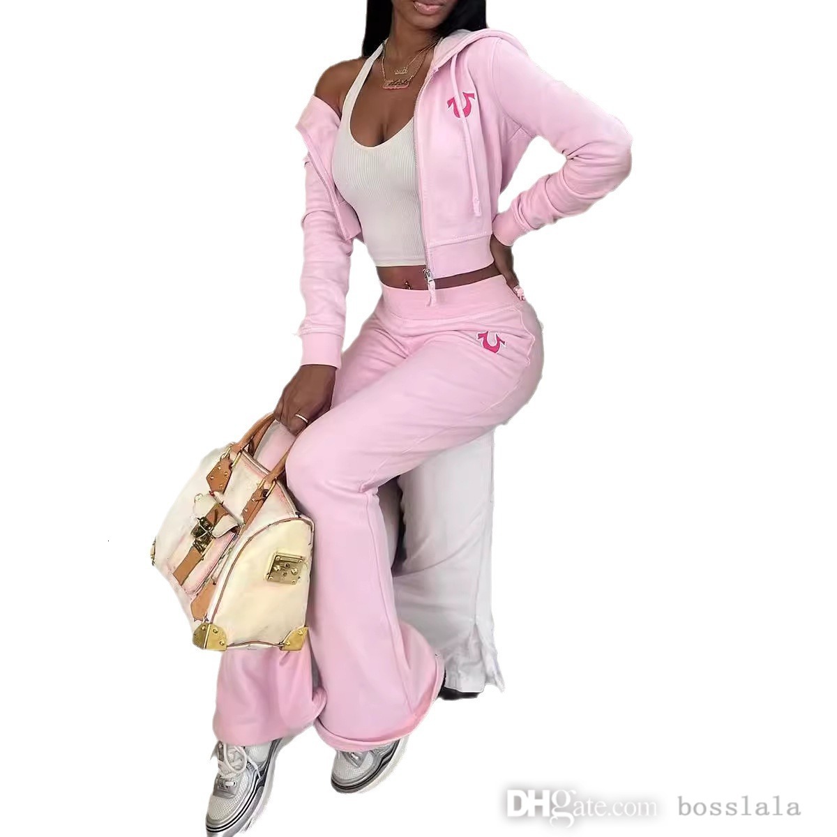 Designer Tracksuit Fashion Sweater Set Woman Casual 2 Pieces Outfit Sports Suit Jogging Suits Sweatsuits Autumn Leisure Sports Clothes