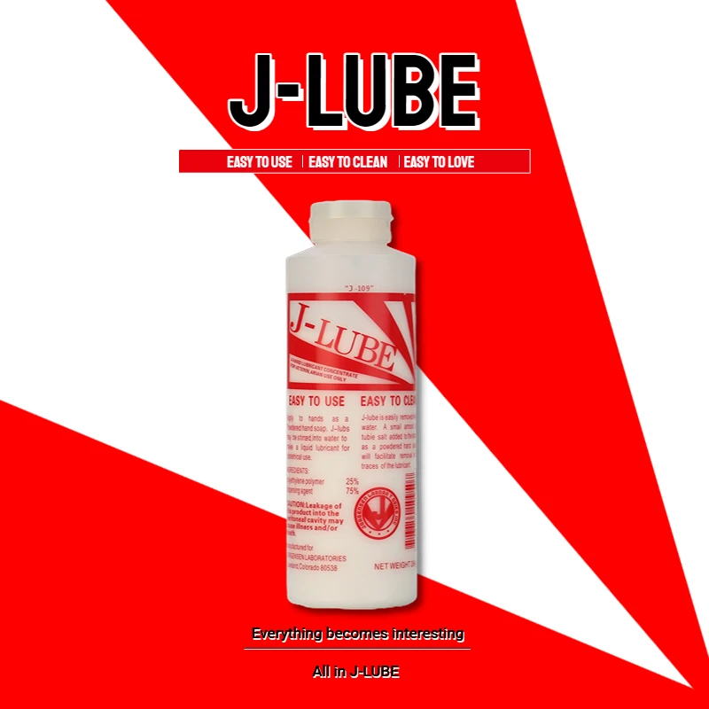 J-lube Lubric Powder Mixes with Water One Bottle Makes 60L+ of Lubricant for for Pets, 10-Ounce