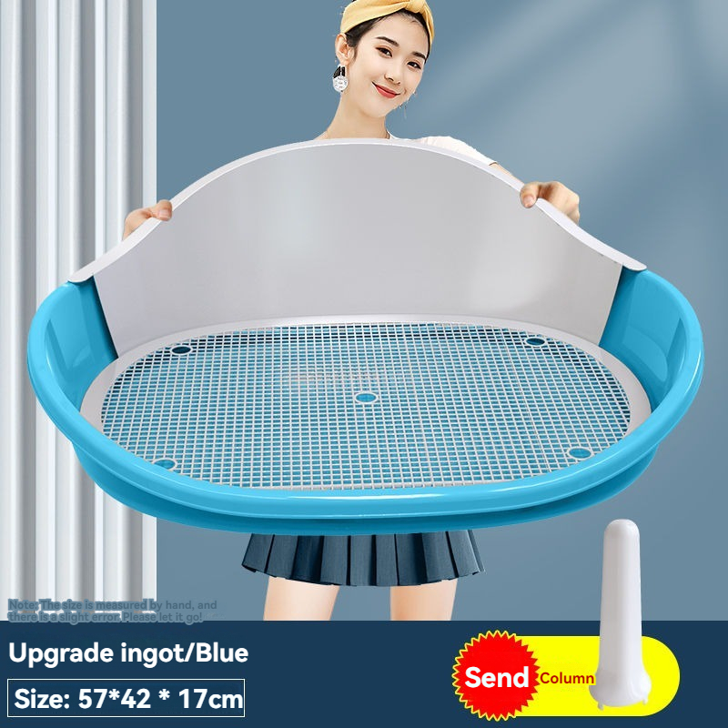 Large size Dog Toilet Potty Puppy Litter Tray Pee Training Bedpan Toilet Easy to Clean Pet Toilet Pet Product