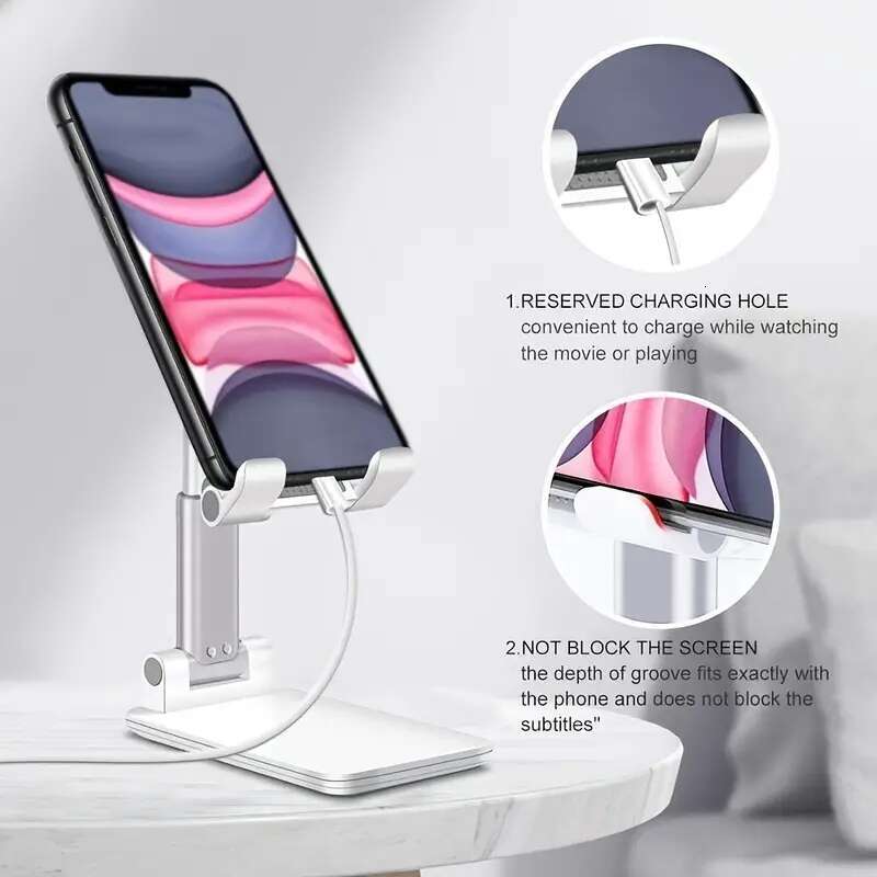 Desk Mobile For IPhone IPad Xiaomi Adjustable Desktop Tablet Holder Universal Table Cell Phone Stand