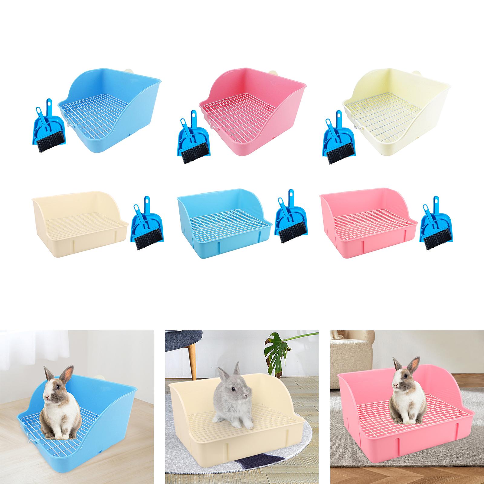 Cage Toilet Bedding Box Litter Bedding Box Potty Trainer Corner Bedding for