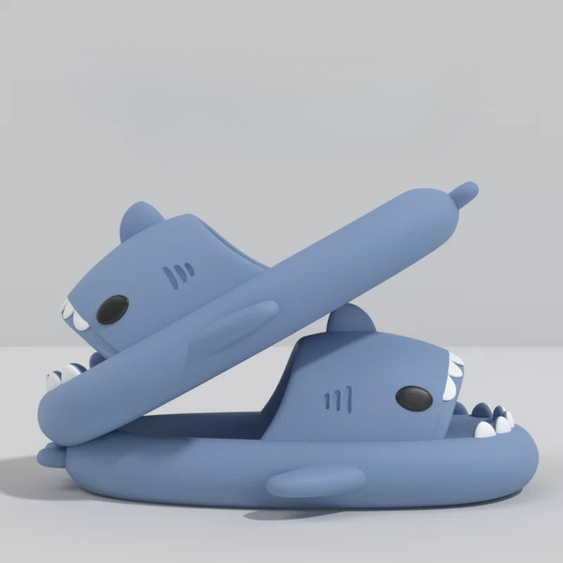 Unisex Shark Women New Summer Home Flip ps Men Non-Slip Solid Color Couple Sandal Outdoor Cool Indoor Funny Slippers dh3138027