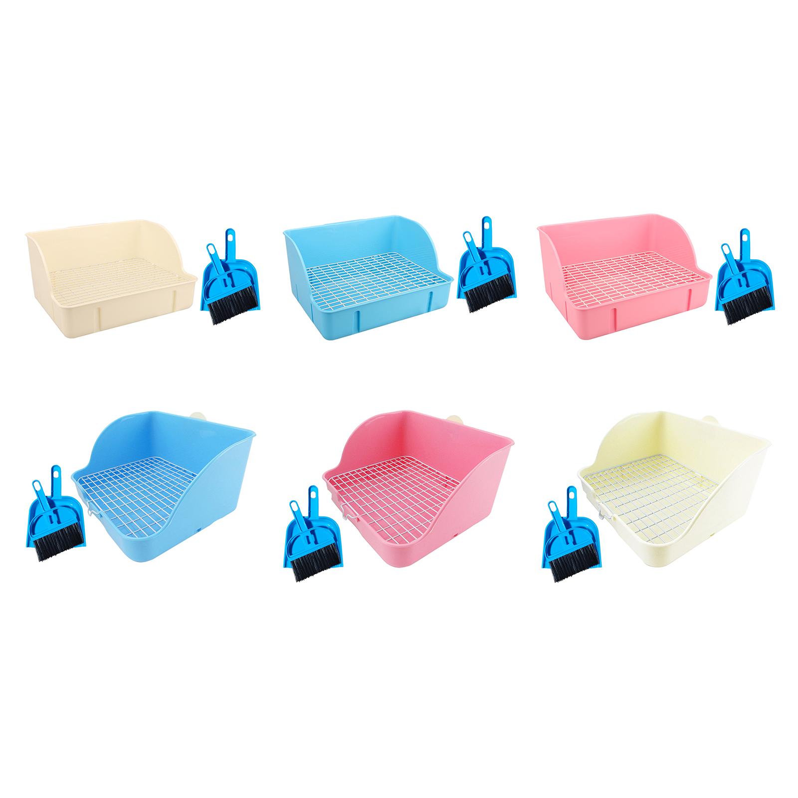 Cage Toilet Bedding Box Litter Bedding Box Potty Trainer Corner Bedding for