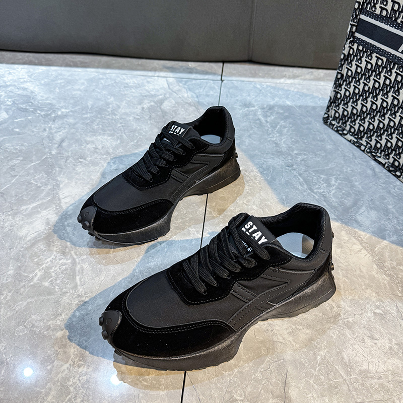 Woman Designer Shoes Luxury Platform Shoes 2024 New Leisure Anti-slip Black Running Fashion Womens Sneakers 41 zapatos de mujer