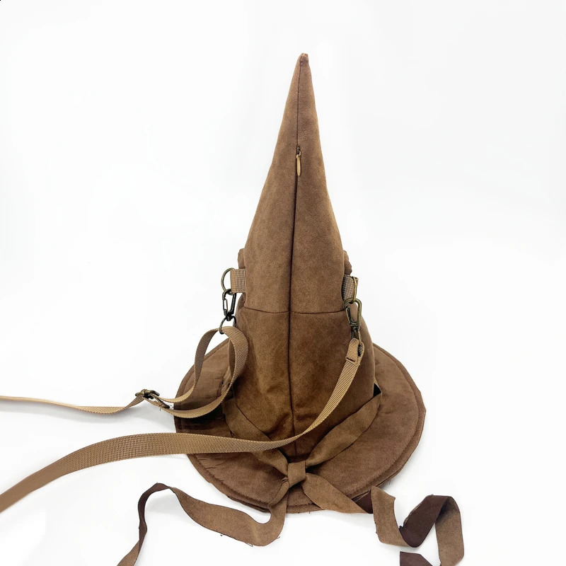 Witch Hat Small Bag Creative Shoulder Carrying Bag Potted Sorting Hat Magic Hat Fashion Cross Bag Gift 240904