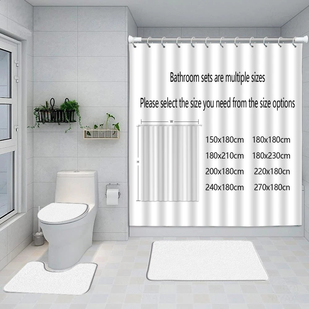 Elegant and stylish dreamy pearl and diamond Bouquet 3D style shower curtains with bathroom carpet set home bathroom decoration 240903bj