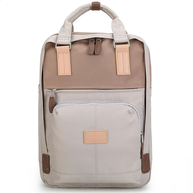 Fashion Women Backpack High Quality Large Capacity Waterproof Rucksack for Girls Schoobag Cute Student 14 Inch Laptop Back Pack 240904