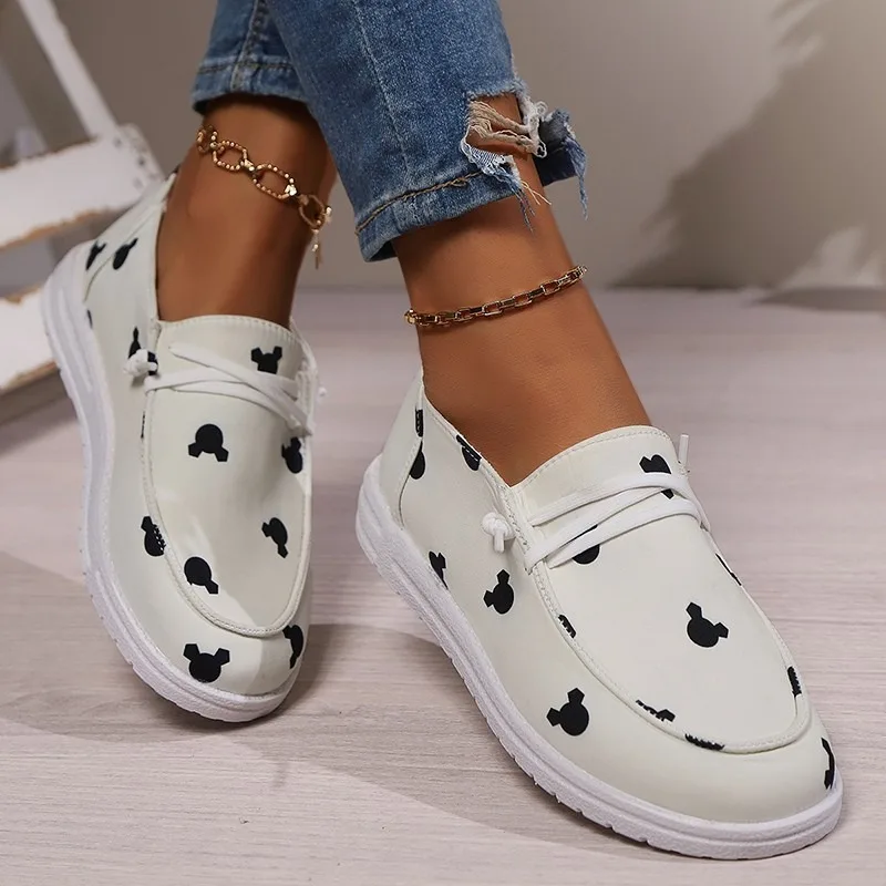Spring and Autumn 2024 New Fashion Women's Vulcanized Sports Shoes Women's Casual Flat Shoes Women's Fashion Shoes