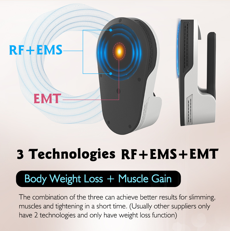 EMS weight loss machine HIEMT Sculpt body slimming EMT wrinkle removal anti-aging beauty equipment detailed user manual