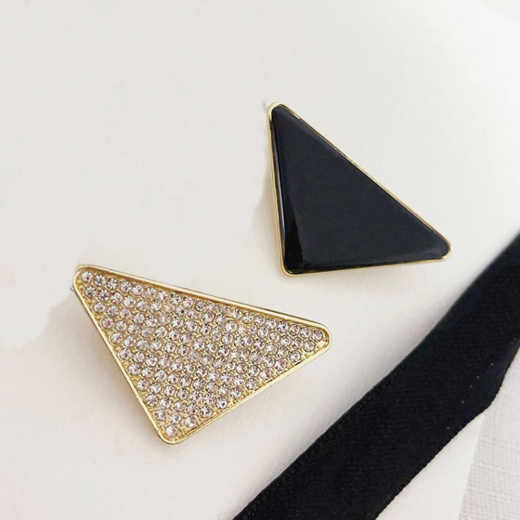 chic ladies geometryinspired gold plated jewelry piece durable stylish steel brooch accessory