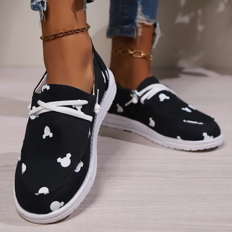 Spring and Autumn 2024 New Fashion Women's Vulcanized Sports Shoes Women's Casual Flat Shoes Women's Fashion Shoes