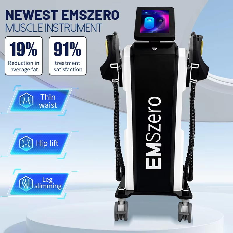 4 Handles EMSzero NEO Fat Dissolving Non-Invasive Body Sculpting EMS + RF Muscle Electrostimulation Butt Lifting Weight Loss Muscle Shaping Machine
