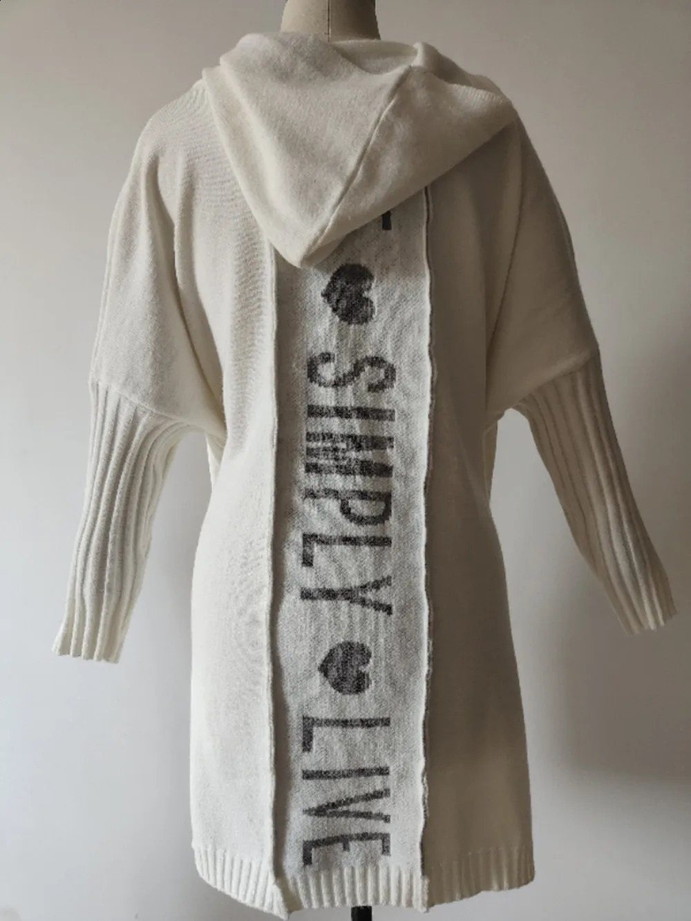 2024 Autumn Winter Women Long Sleeves Cardigan Sweater Lapel Hooded Oversize Pockets Loose Knit Coat Female Casual 240904