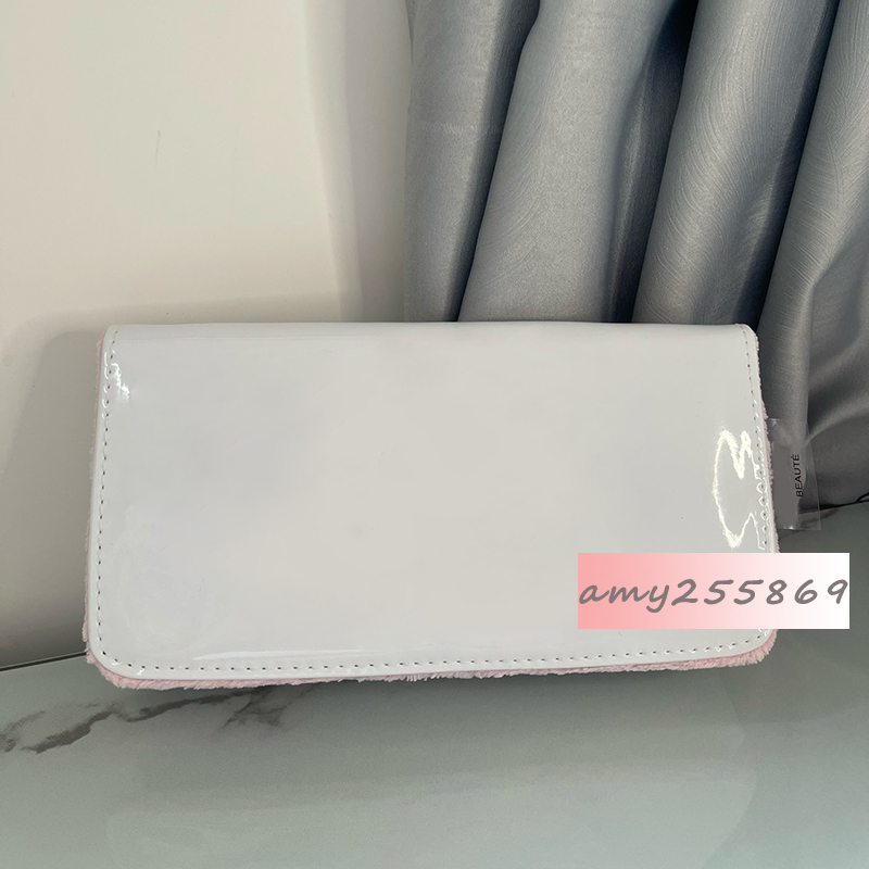 24X13X6CM Storage bags fashion glossy makeup bag quilted letter metal chain classic tote bag