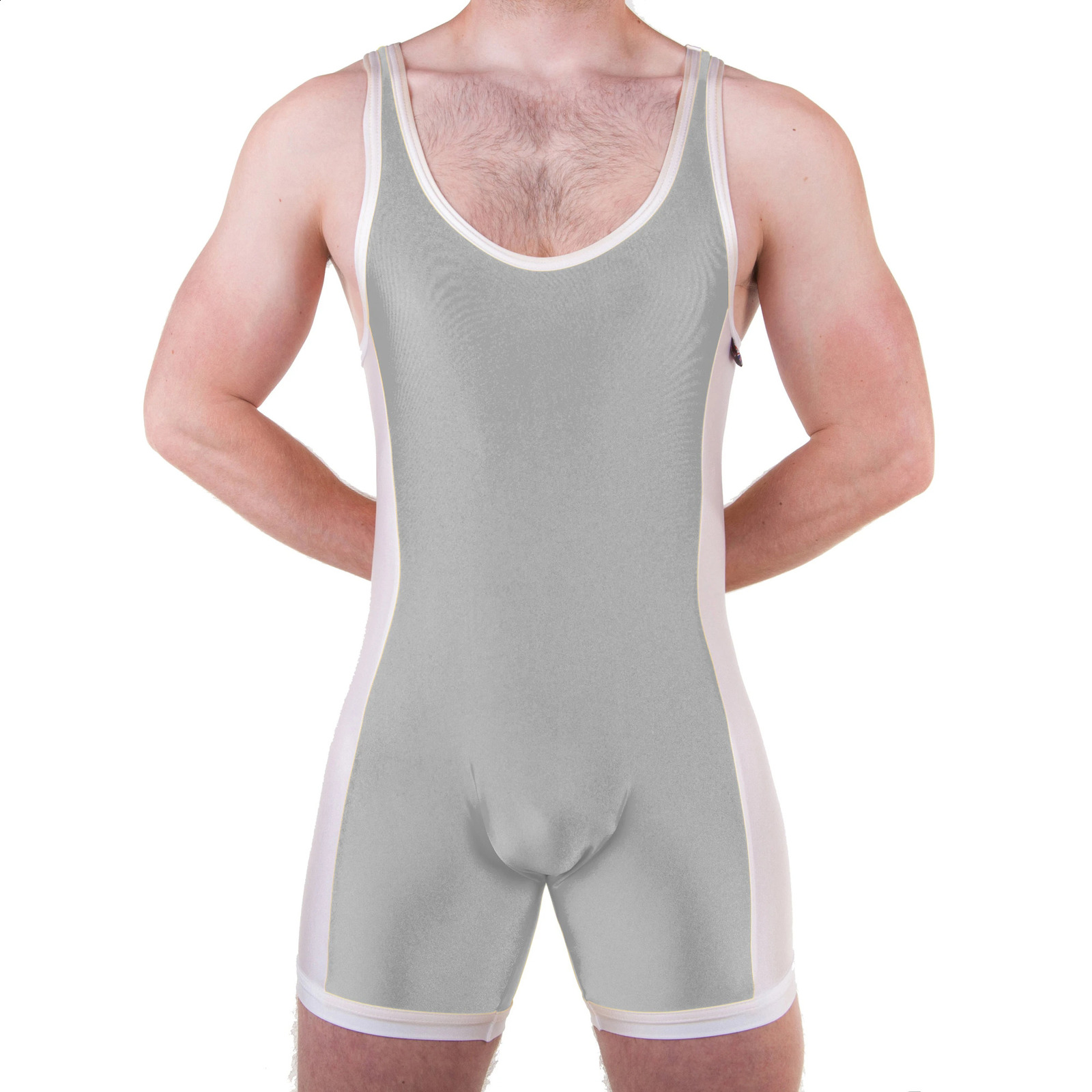 Wrestling Singlets Tummy Control Wear GYM Sleeveless Triathlon PowerLifting Clothing Running Skinsuit Classic Style Solid Color 240903