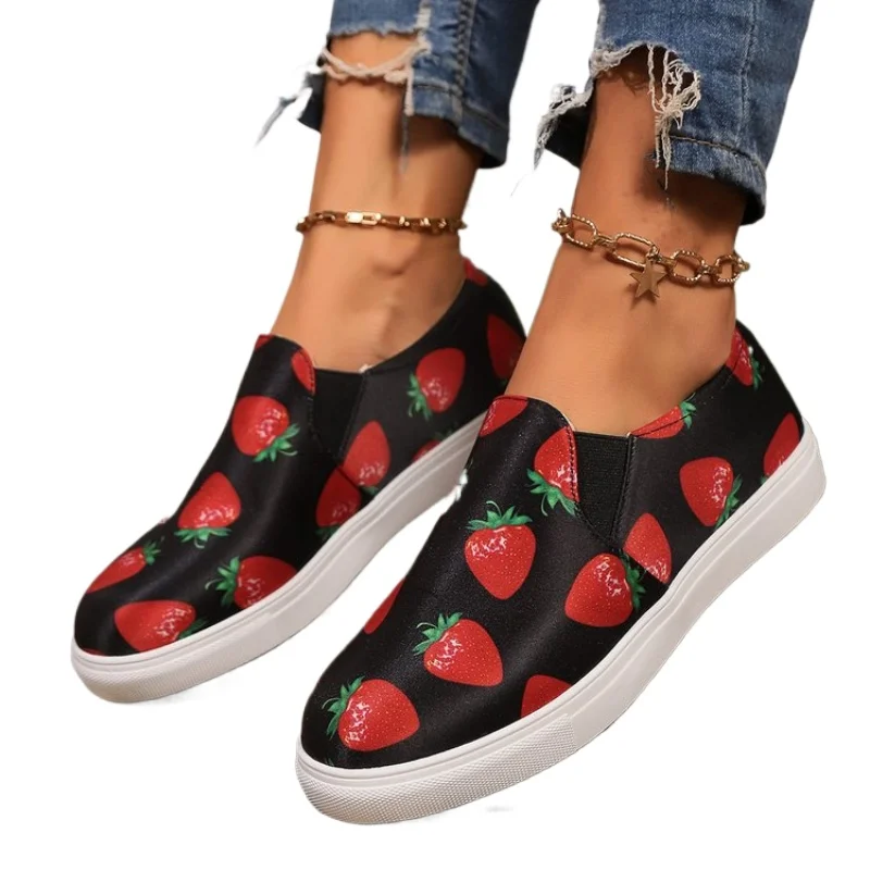 2024 Ladies Spring Breathable Soft Loafers Sole Casual New Comfortable Fashion Sneakers Designer Flat Shoes for Women 241d