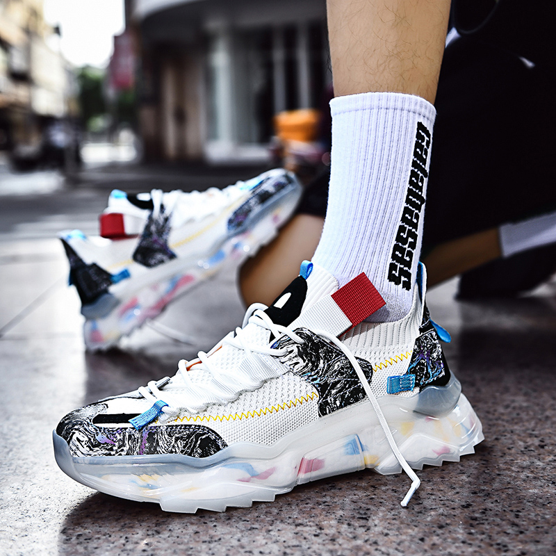 2025 new Sneakers Men female casual Men's tenis shoes Trainer Race Breathable fashion running Shoes for women a69a 's